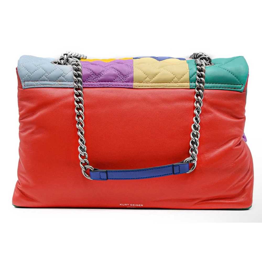 Kurt Geiger Travel bag Leather in Red - image 3