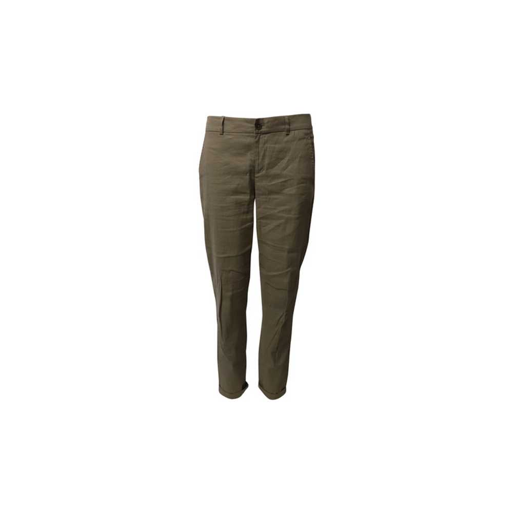 Vince Trousers Linen in Brown - image 1