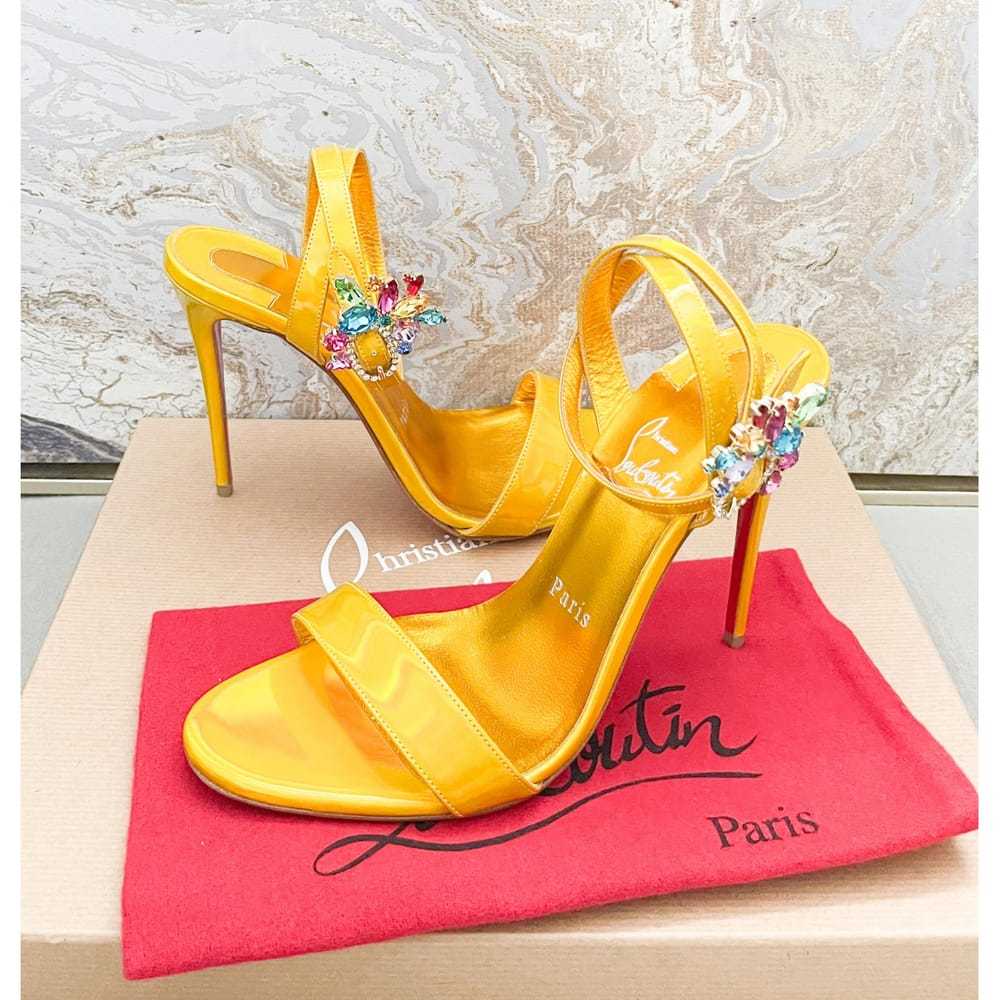 Christian Louboutin Patent leather sandals - image 10