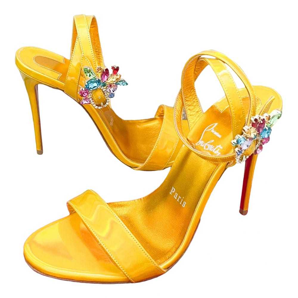 Christian Louboutin Patent leather sandals - image 1