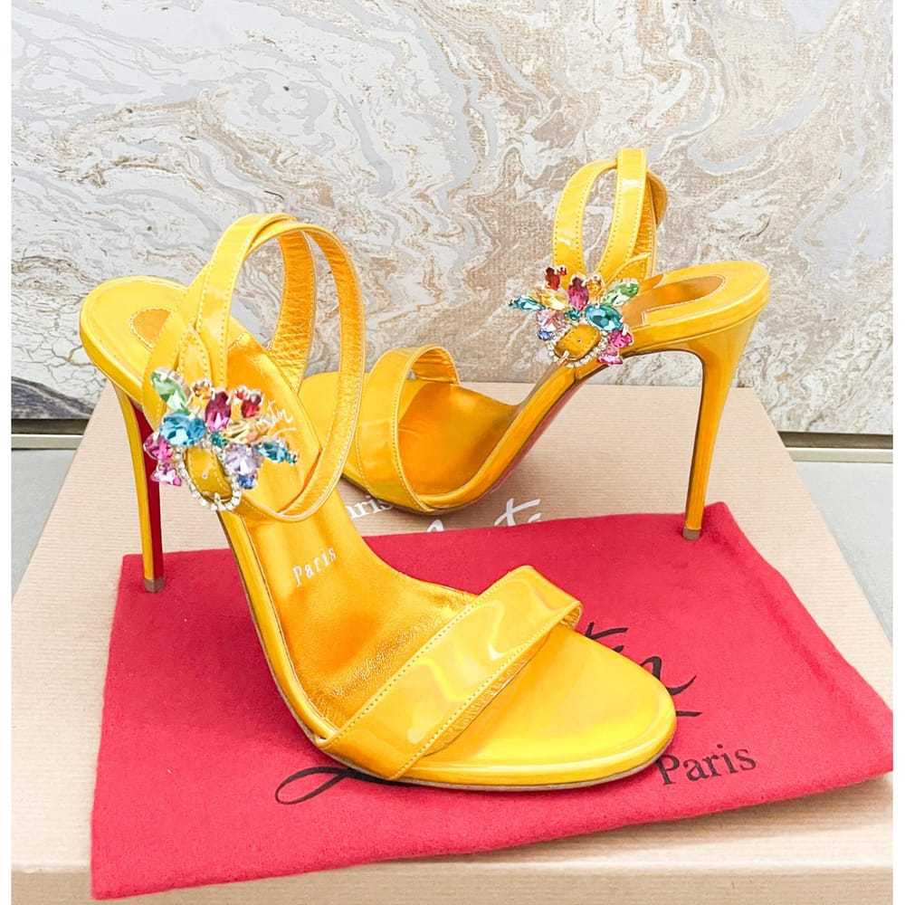 Christian Louboutin Patent leather sandals - image 6