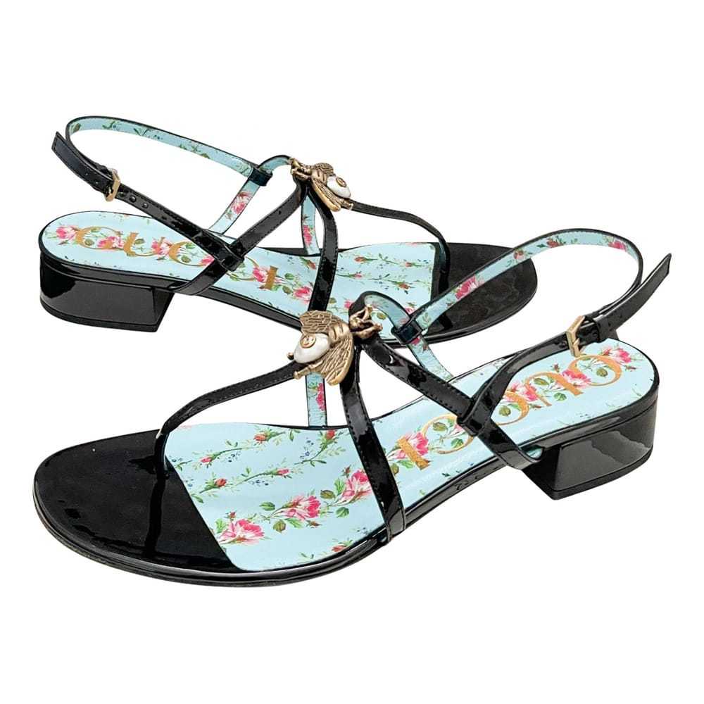 Gucci Patent leather sandals - image 1