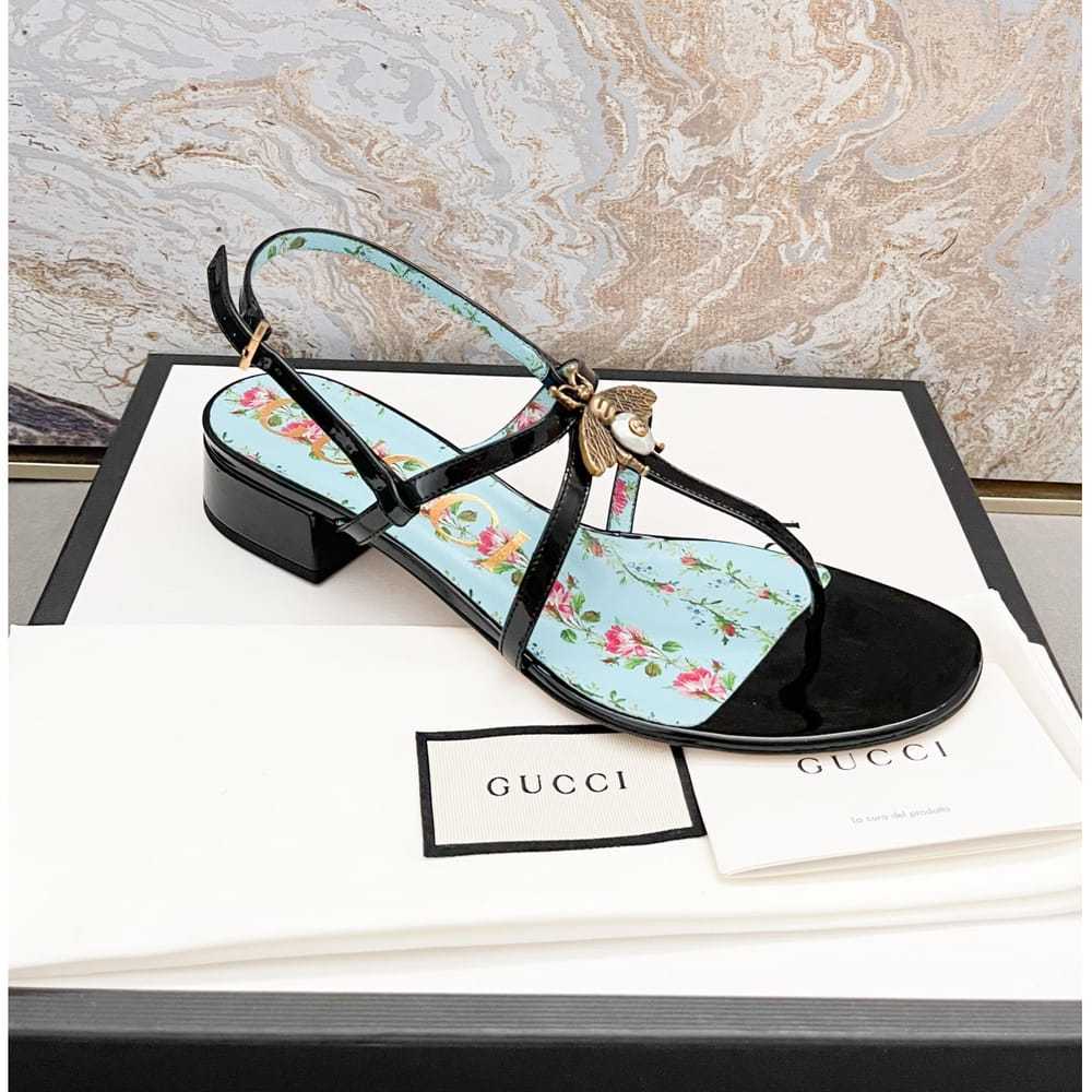 Gucci Patent leather sandals - image 7