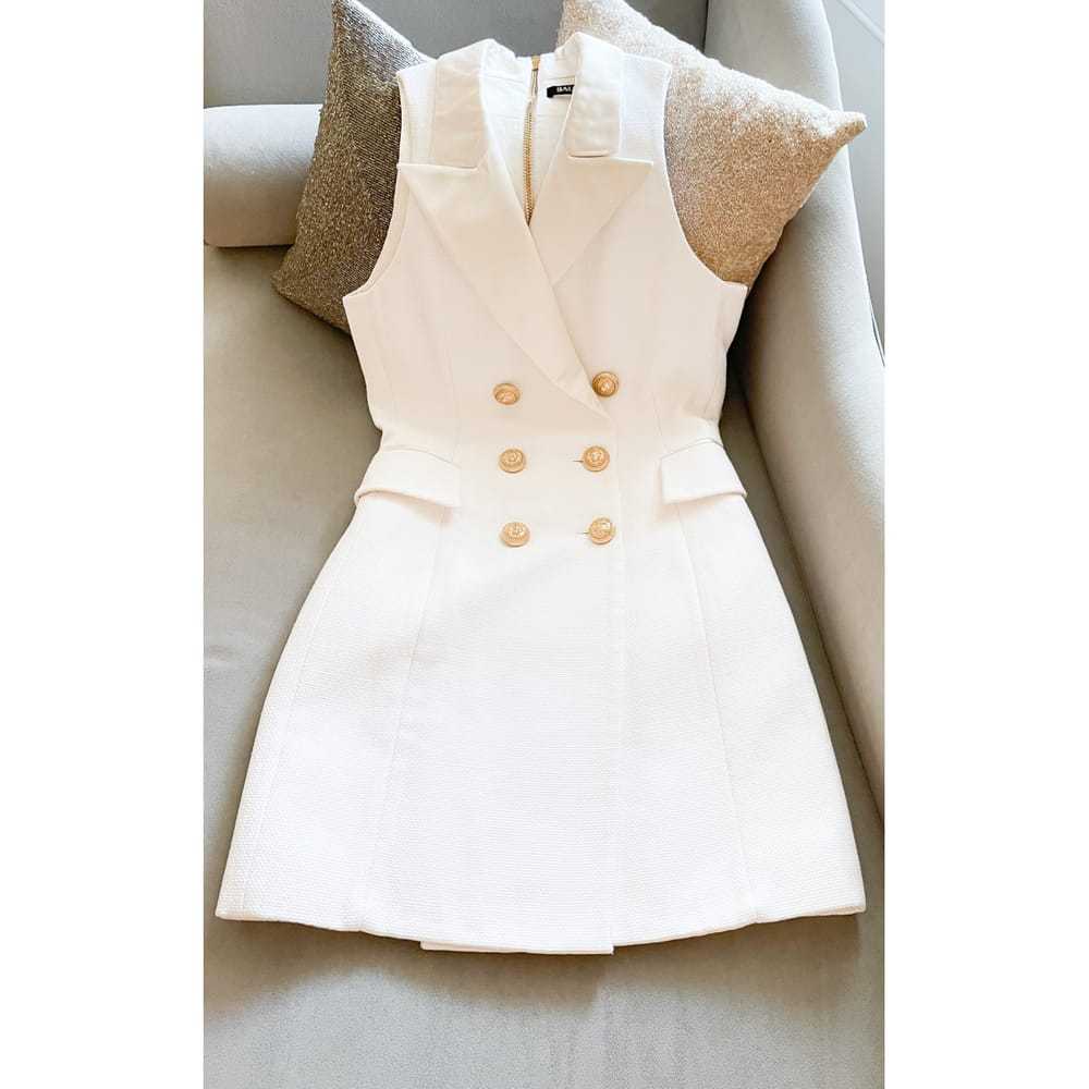 Balmain Linen mini dress - image 8