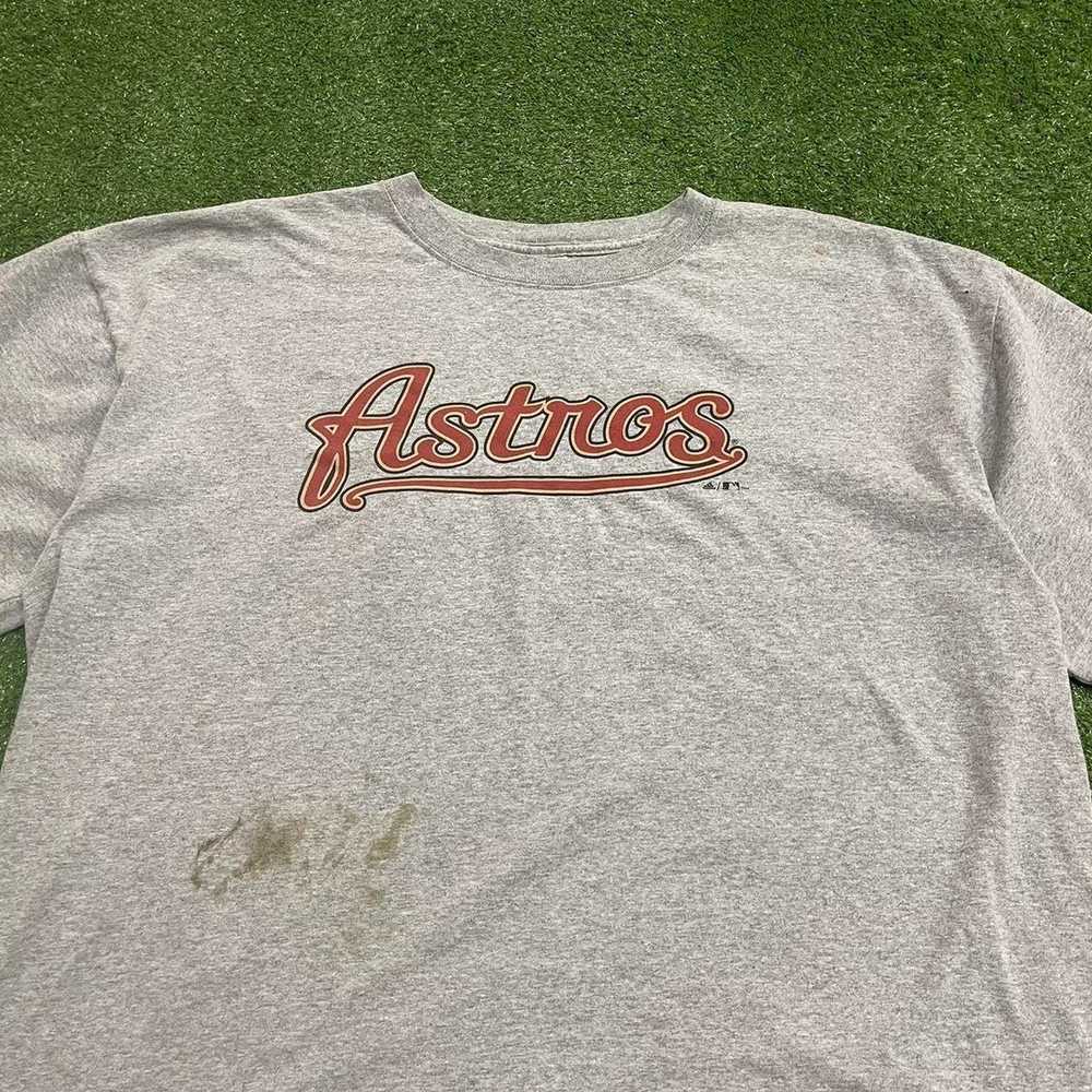 Jeremy Peña Houston Astros 2022 MLB World Series Champions Autographed Framed Orange Nike Replica Jersey Collage