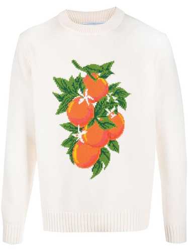 Casablanca Casablanca cotton knit orange sweater