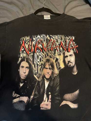 Nirvana × Rock T Shirt Vintage NIRVANA American Grung… - Gem