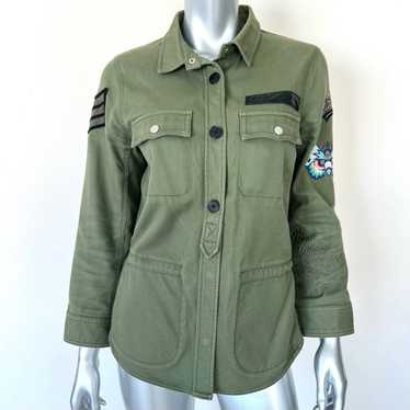 Double Breasted Military Coat With Contrast Buttons – Off White, AVENUE  No.29