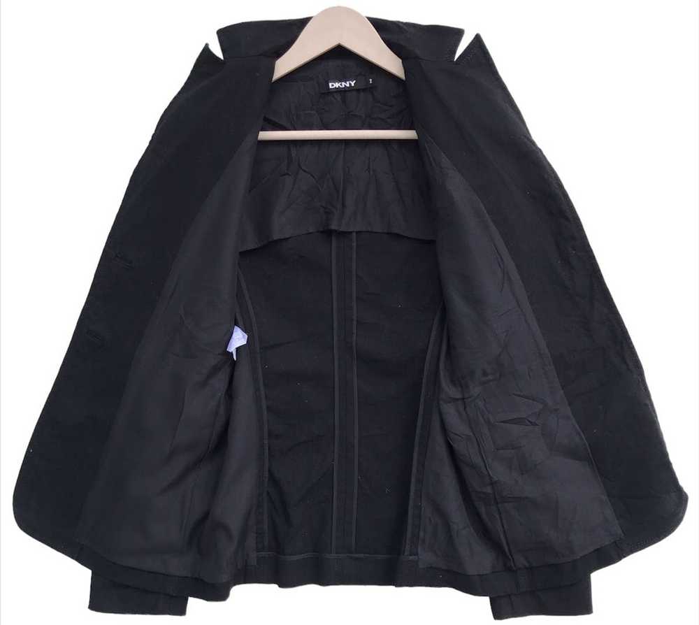 DKNY × Designer × Japanese Brand DKNY Black Jacke… - image 3