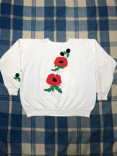 Custom Sweatshirt × Handmade × Vintage Vintage 80s
