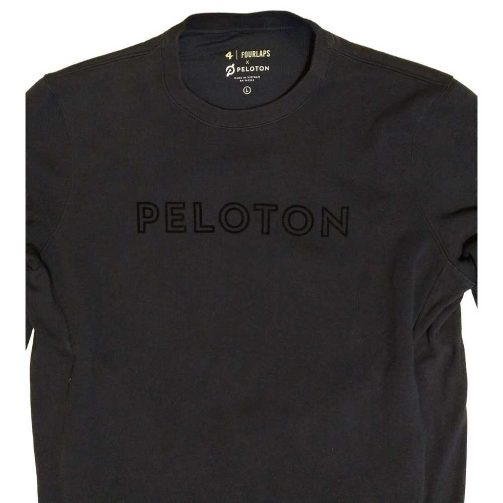 Other Peloton x Fourlaps Heavyweight Crewneck Swe… - image 2