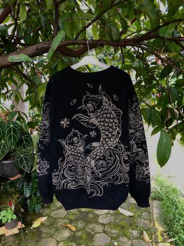 Japanese Brand × Vintage Vintage Sukajan Koi Japa… - image 1