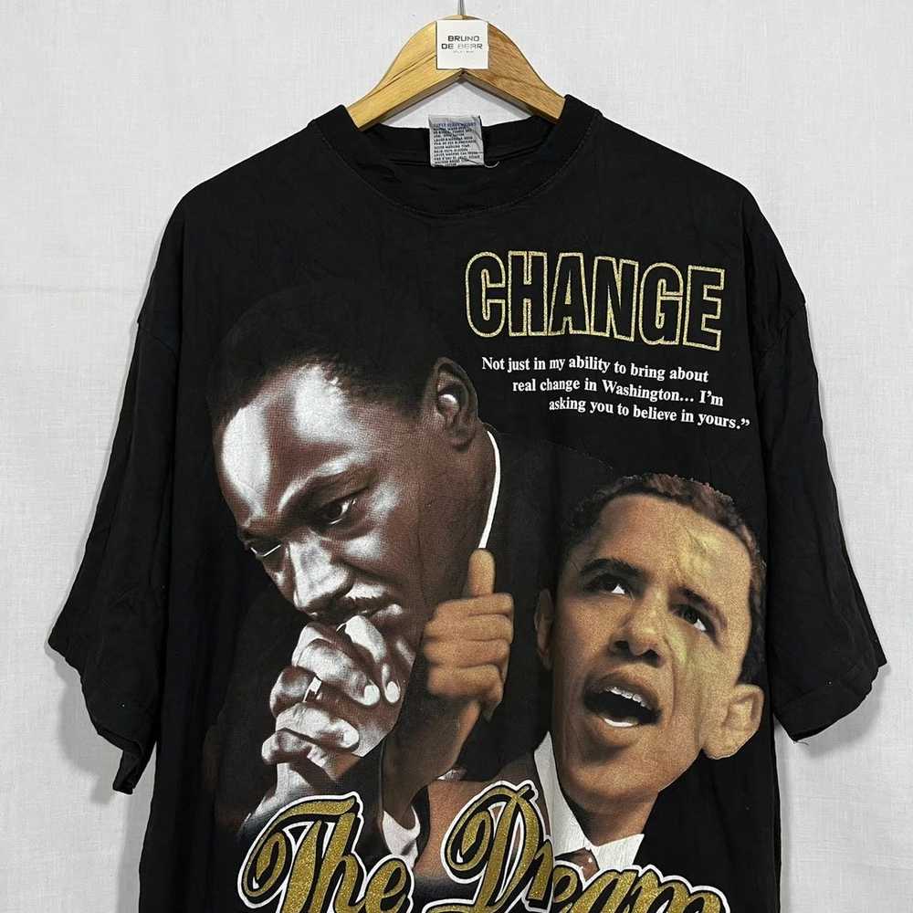Rap Tees × Vintage Vintage Martin Luther King Oba… - image 1