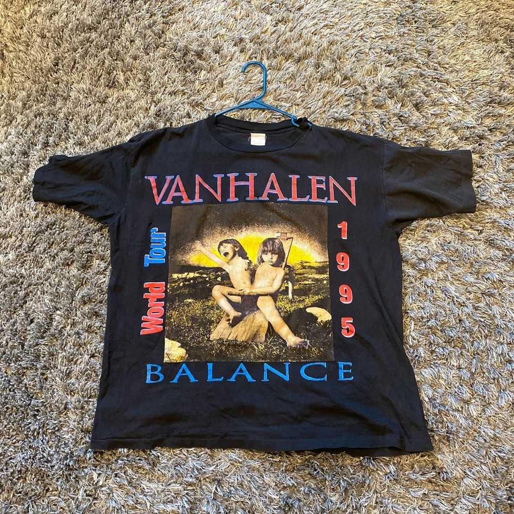 Vintage 1995 Van Halen Balance Tour Tee - image 1