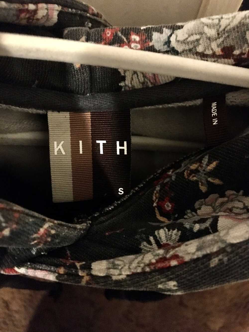 Kith Navy Floral Hoodie - image 3