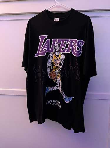 Warren Lotas Lakers City Of Angels T-Shirt - Yeswefollow