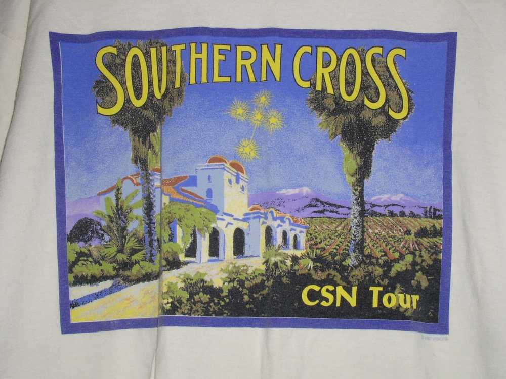 Anvil × Band Tees × Vintage CROSBY STILLS NASH CS… - image 3