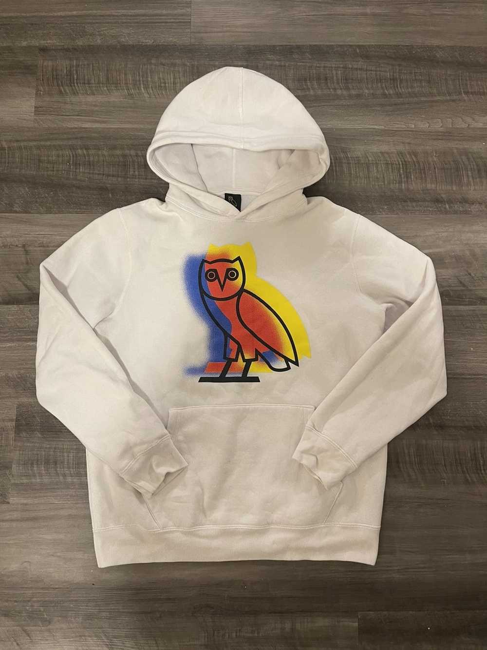 Octobers Very Own OVO Stencil Owl Hoodie - image 1