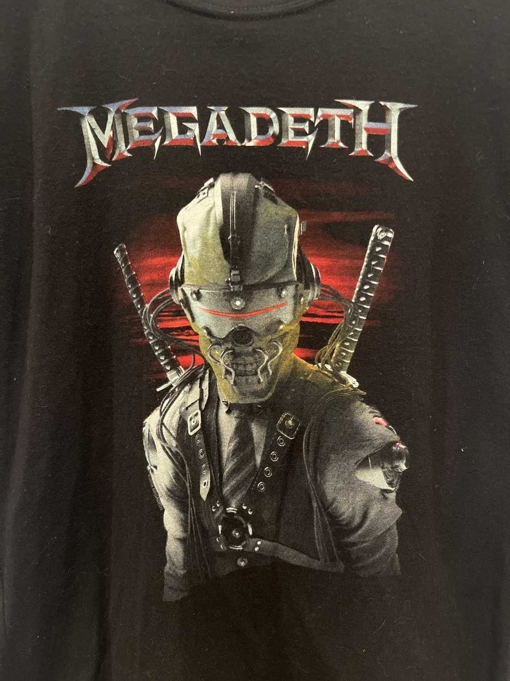 Band Tees × Megadeth × Streetwear Modern Tultex M… - image 2