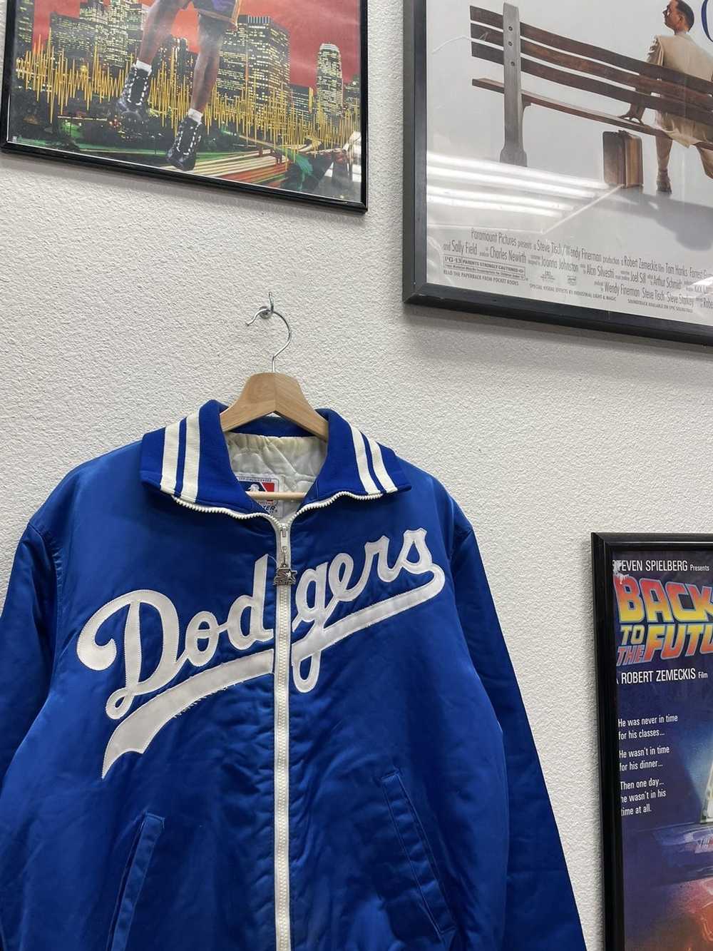 Starter × Vintage Vintage LA Dodgers Satin Varsit… - image 2