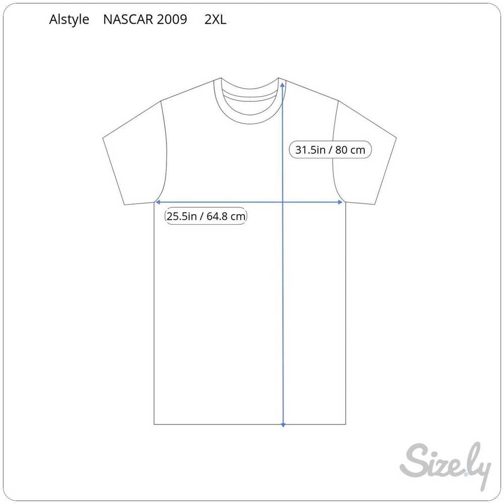 Alstyle NASCAR Auto Club 500 2009 Tshirt Size 2XL - image 5