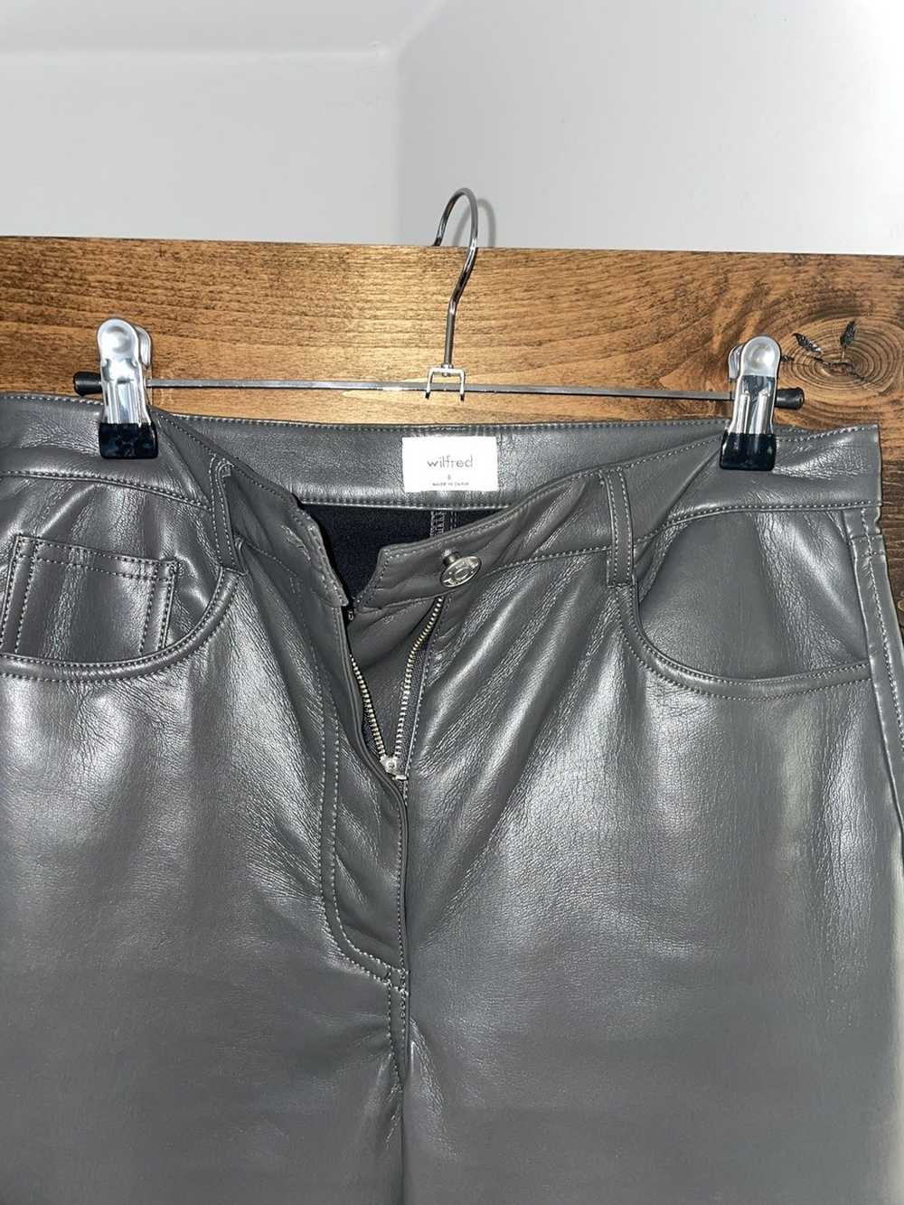 Aritzia Aritzia the Melina pant leather pant in p… - image 5