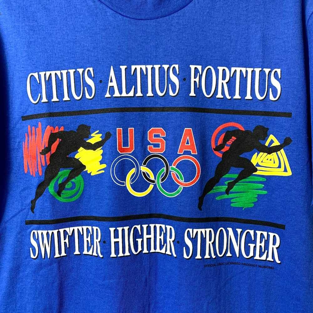 Hanes Vintage 96 Single Stitch USA Olympics DEADS… - image 6