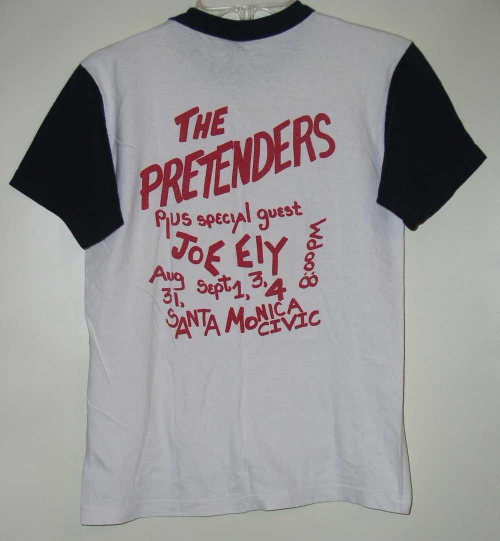 Band Tees × Very Rare × Vintage THE PRETENDERS CO… - image 2