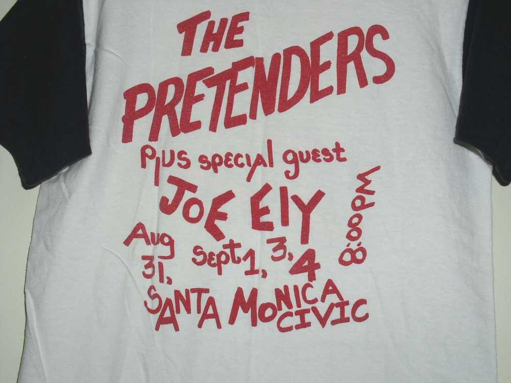 Band Tees × Very Rare × Vintage THE PRETENDERS CO… - image 4