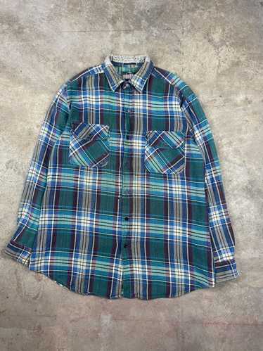 Vintage Vintage 90s green and blue repaired thrash