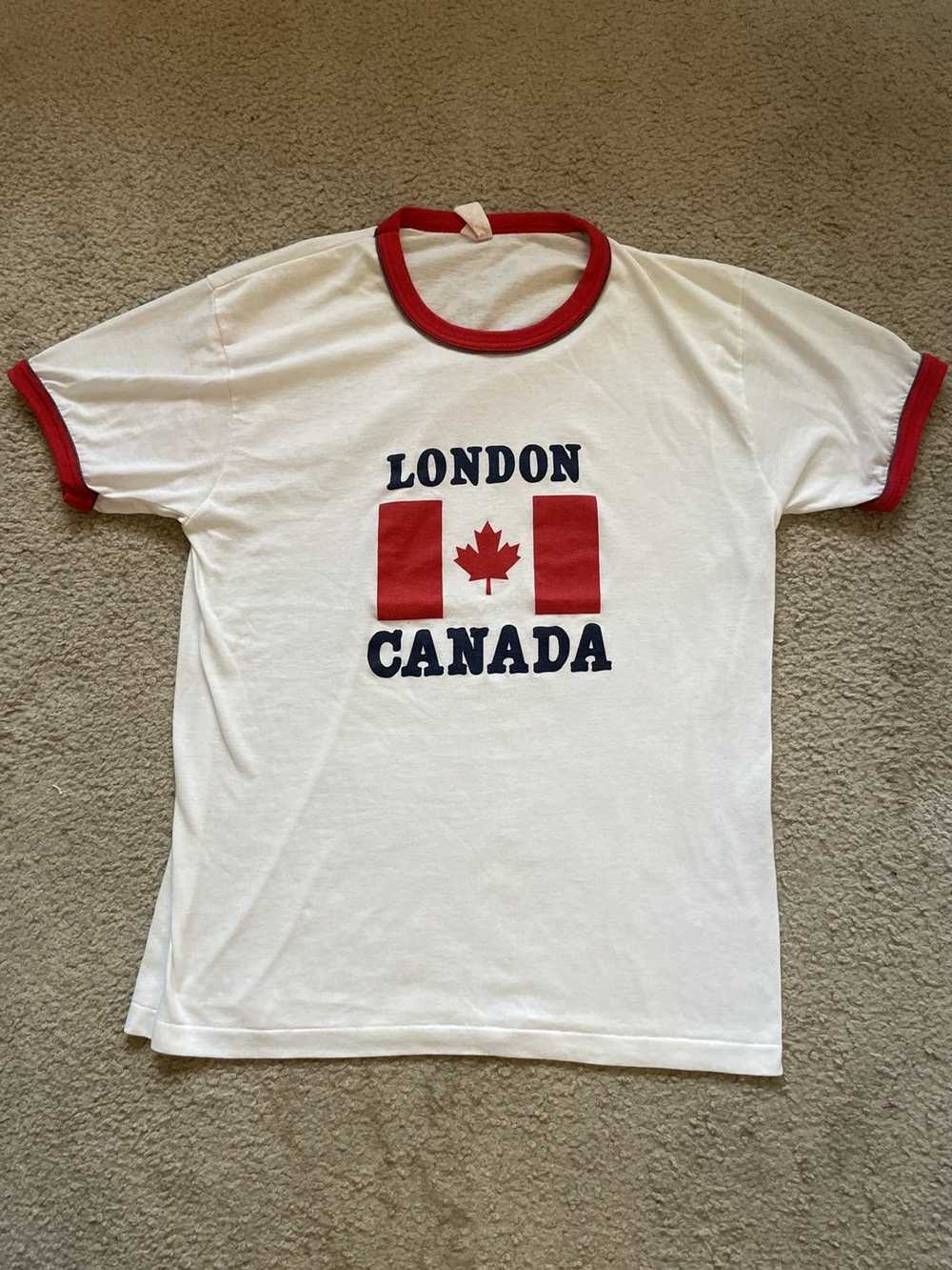 Streetwear × Vintage *VINTAGE* “LONDON CANADA” RI… - image 1