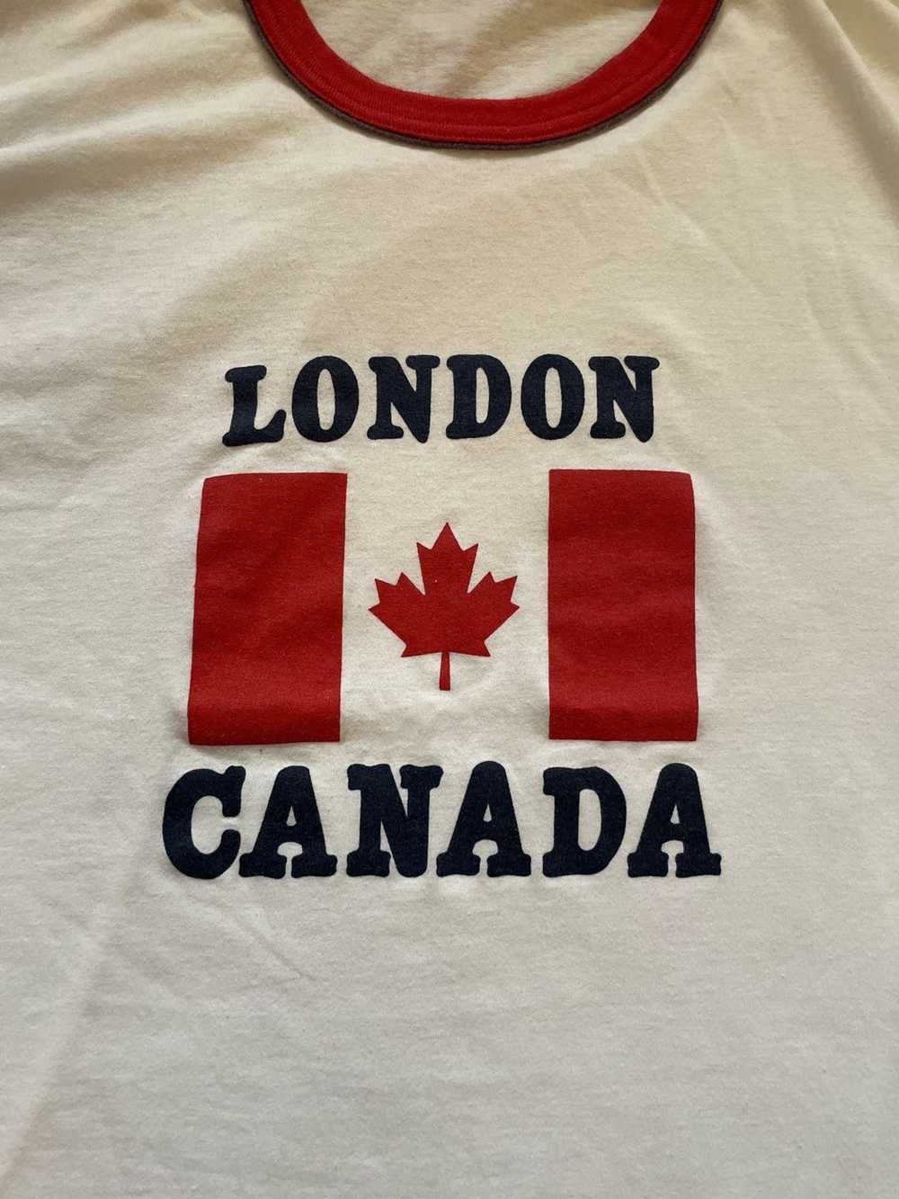 Streetwear × Vintage *VINTAGE* “LONDON CANADA” RI… - image 2