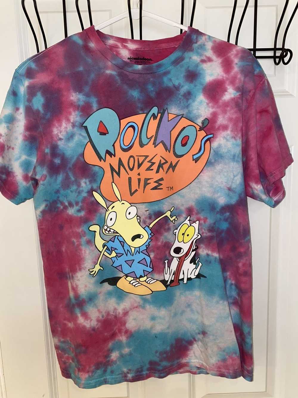 Nickelodeon Rocko’s Modern Life - Tie Dye Shirt - image 1