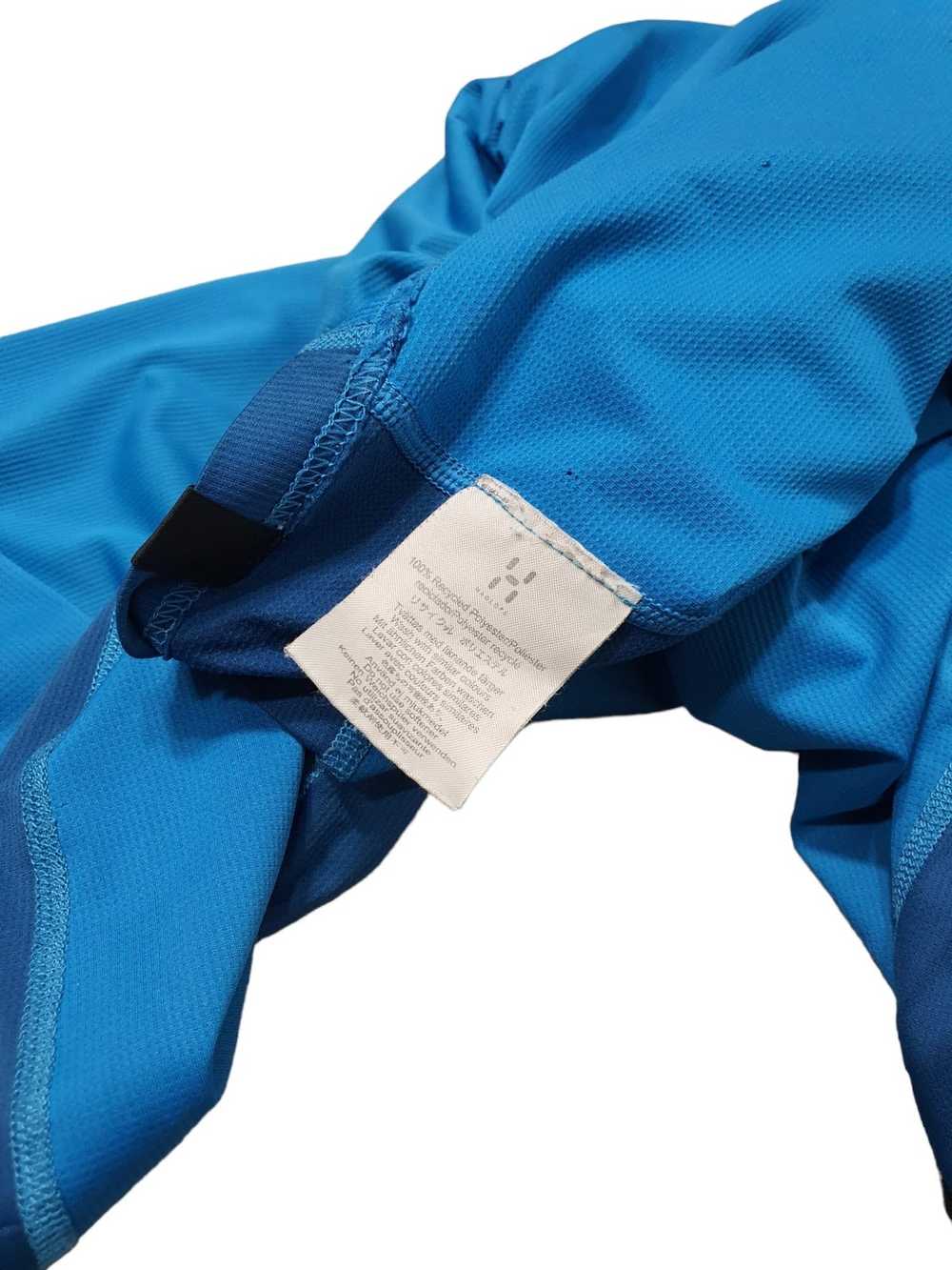 Haglofs Blue Half Zip Thermo Pullver Long Sleeve … - image 8