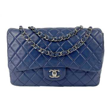 Chanel CHANEL - Classic 08 Single Flap Bag - Blue… - image 1