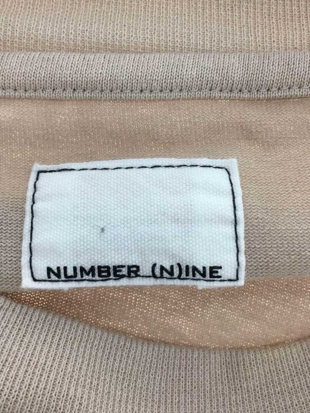 Number (N)ine Oversized Boxy Spellout Logo Tee - image 4