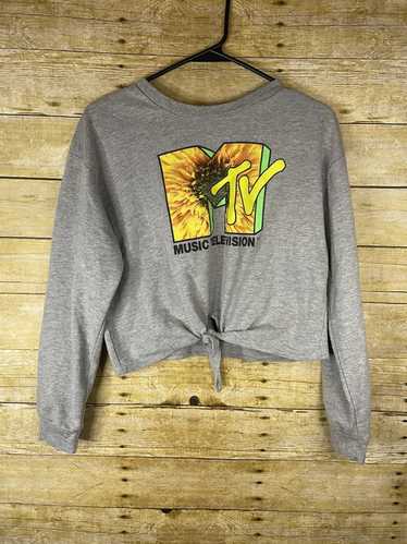 Mtv × Streetwear MTV Sunflower Crop Top Size L