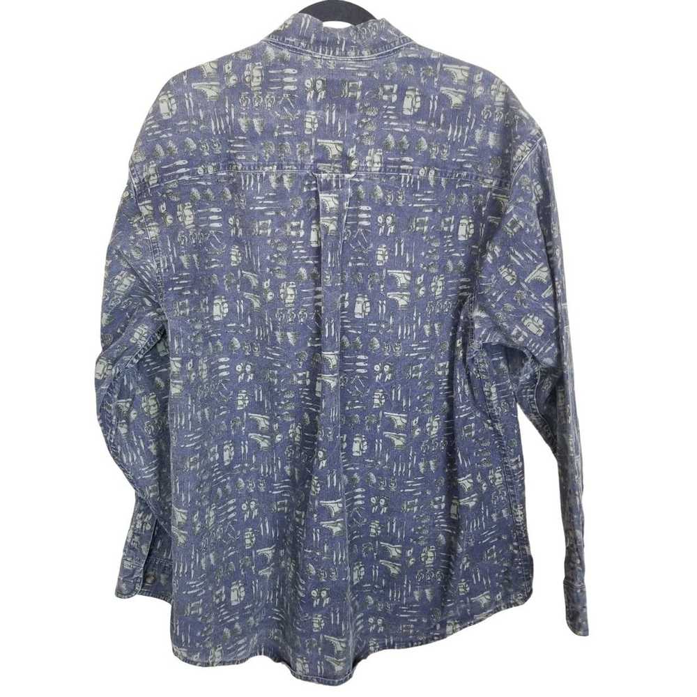 Woolrich Woolen Mills Woolrich All Over Print Lon… - image 7