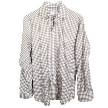 Eton ETON Contemporary Checkered Long Sleeves Dres