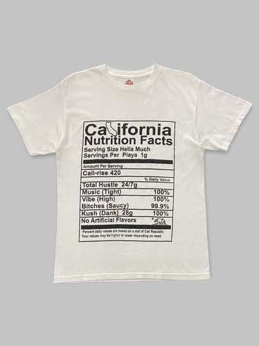 Vintage Vintage California Nutrition Facts - image 1