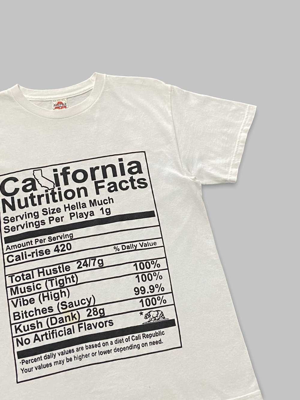 Vintage Vintage California Nutrition Facts - image 3