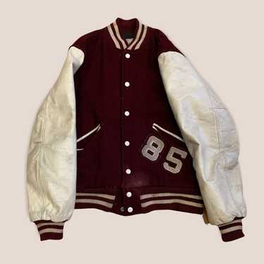 Varsity, Jackets & Coats, Vintage Varsity University Of Louisville  Leather Jacket