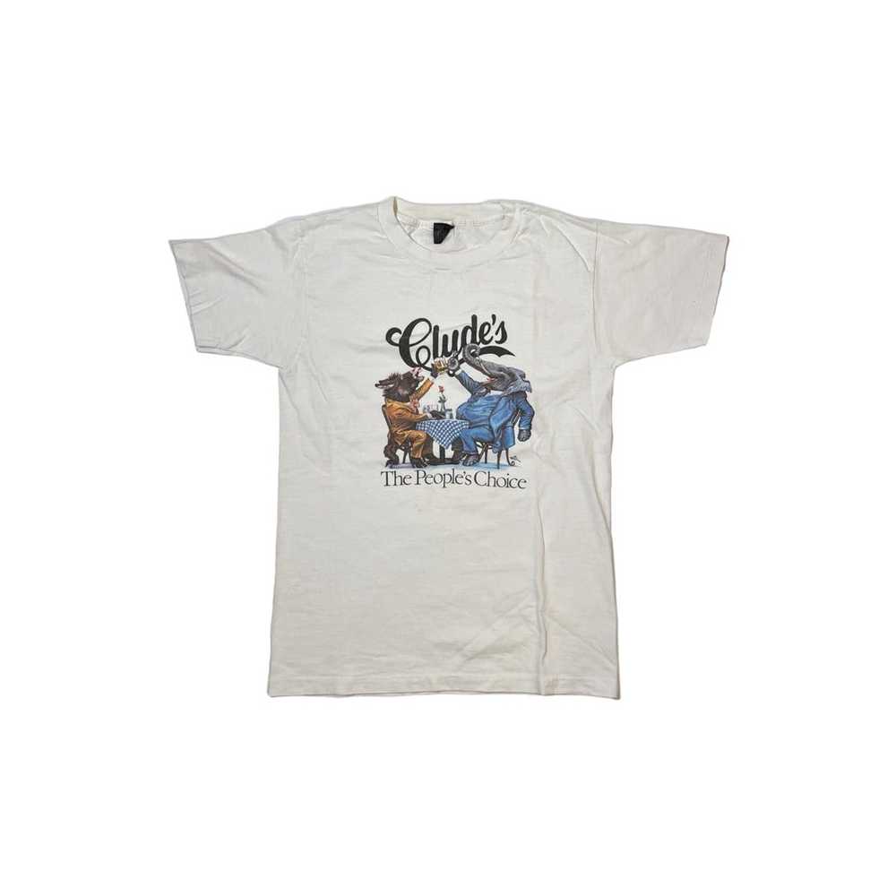 Art × Vintage 80s Clyde’s The Peoples Choice Tee - image 2