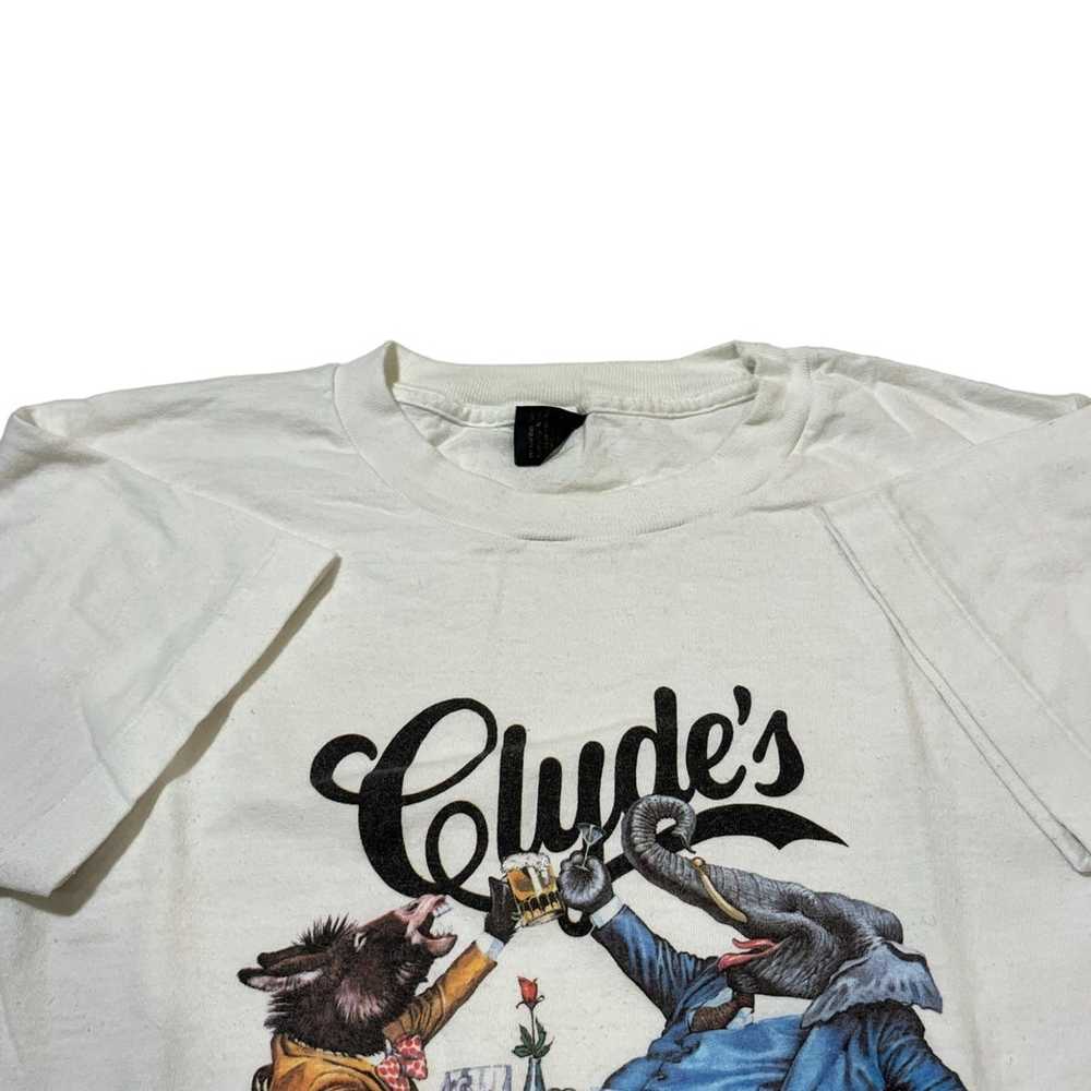 Art × Vintage 80s Clyde’s The Peoples Choice Tee - image 4