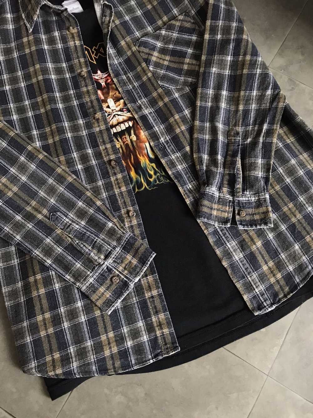 Flannel × Streetwear × Vintage Vintage Flannel Sh… - image 4