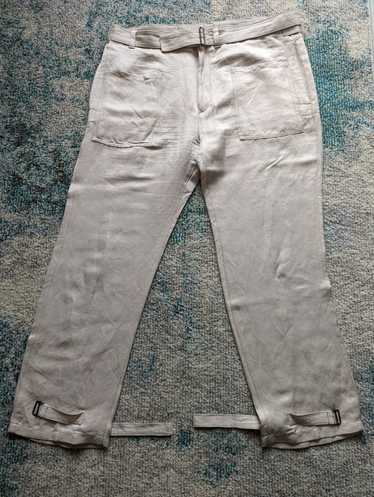 Ann Demeulemeester Lightweight Linen Trousers - image 1