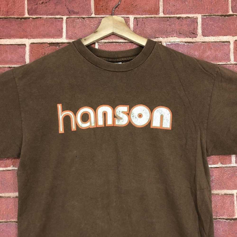 Band Tees × Rock T Shirt × Vintage Vintage Hanson… - image 7