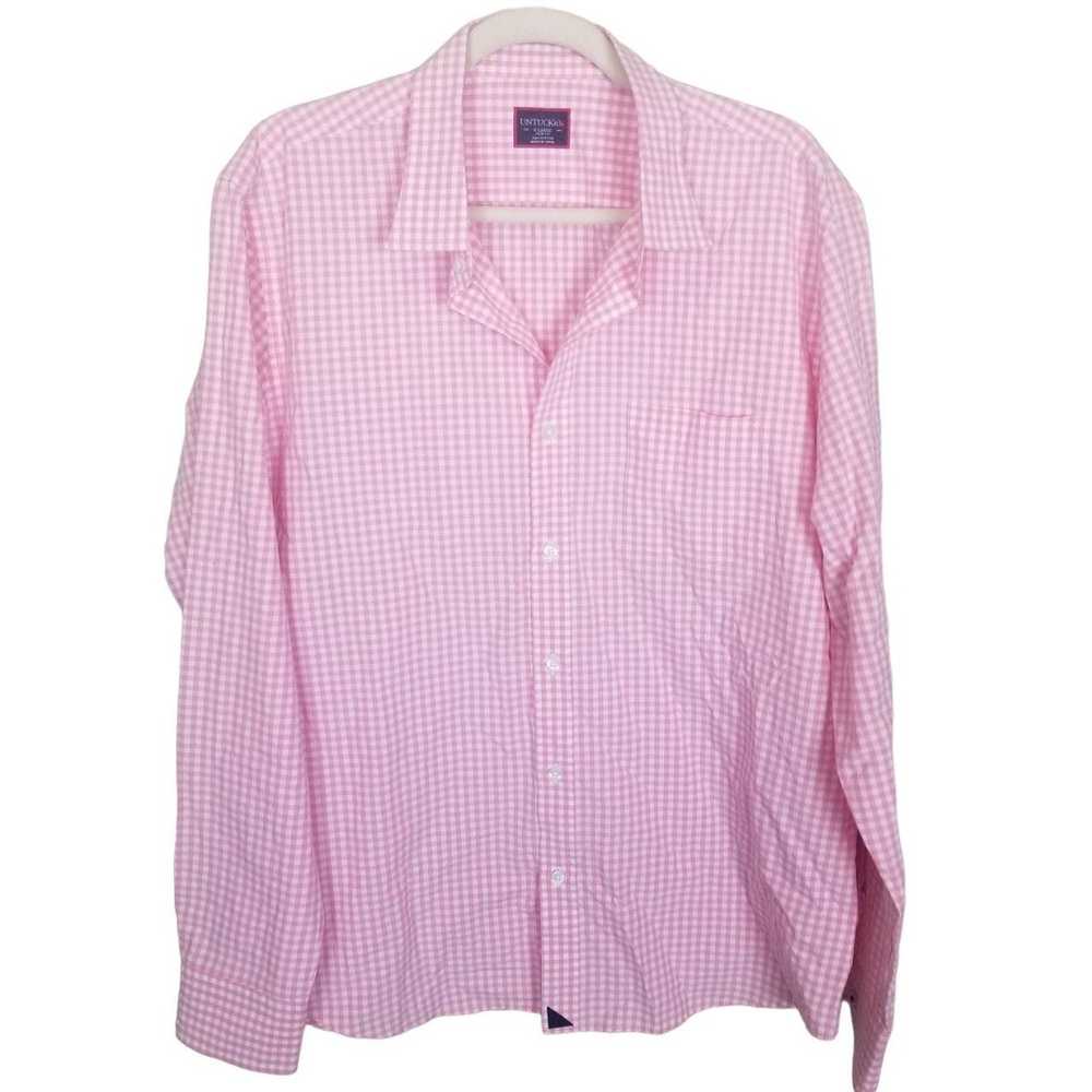 UNTUCKit UNTUCKit XL Gingham Long Sleeves Slim Fi… - image 1