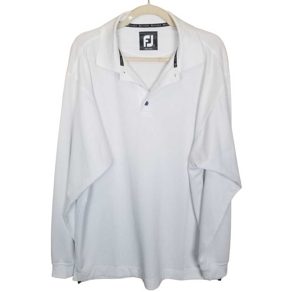 Footjoy FootJoy L Long Sleeves Golf Polo Shirt Co… - image 1