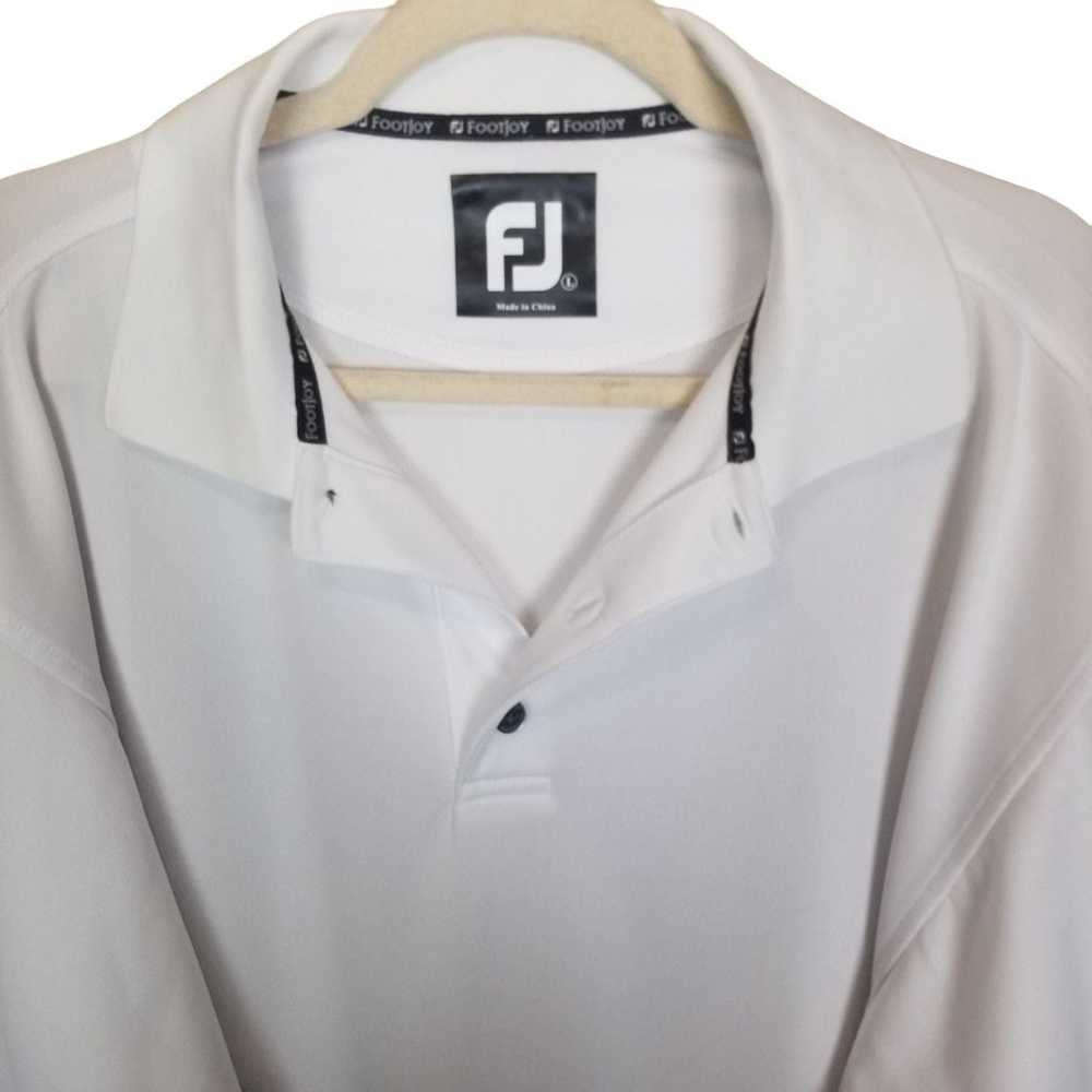 Footjoy FootJoy L Long Sleeves Golf Polo Shirt Co… - image 2